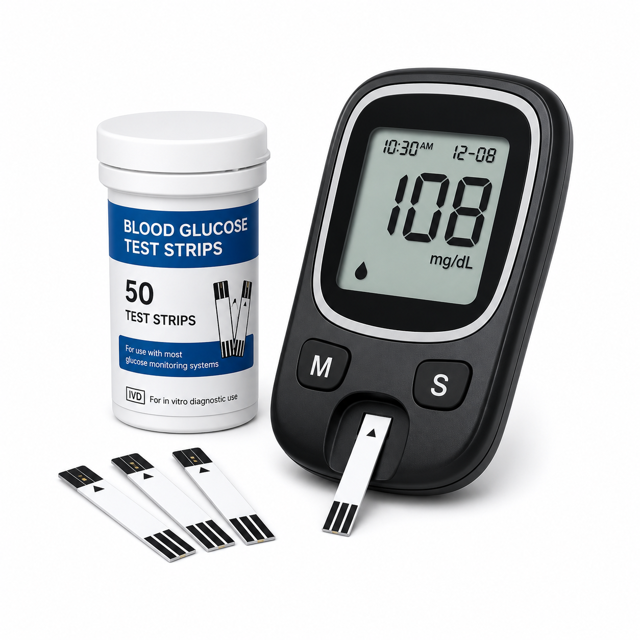 Glucometer & Strips